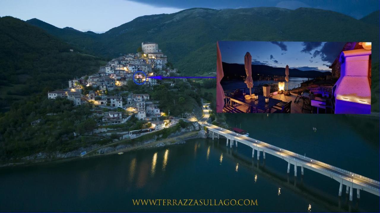 La Terrazza Sul Lago Turano Кастель-ди-Тора Экстерьер фото